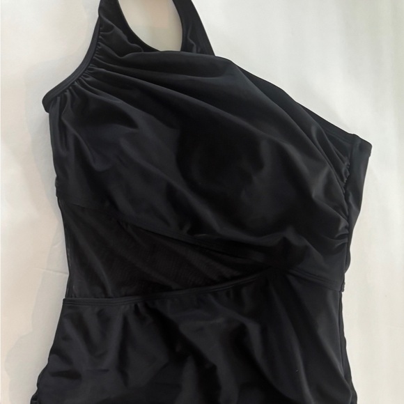 Cupshe Women's Asymmetrical Mesh Waist Swim Beach Dress size M swimsuit - Picture 4 of 7